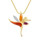 Pendentif Oiseaux de Paradis